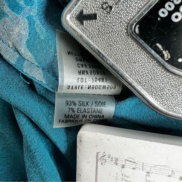 Elie Taria made for Nordstrom Silk Top size S - Picture 5 of 5